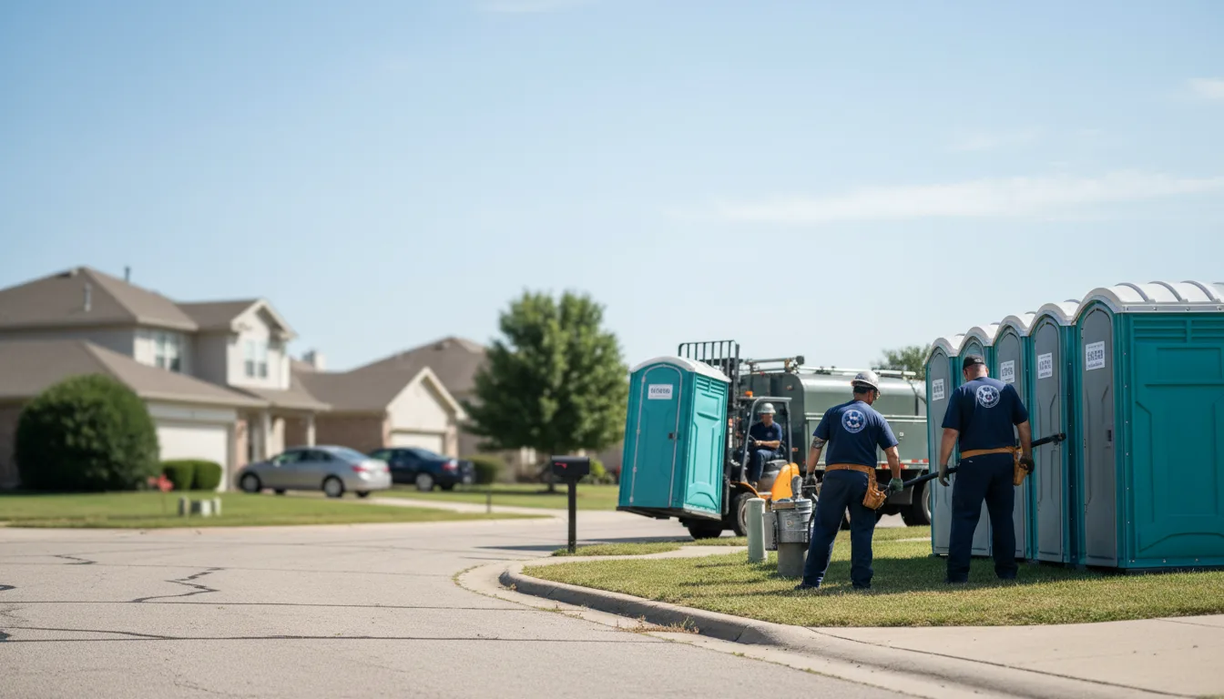 Porta Potty Rental in Elmendorf, TX near me